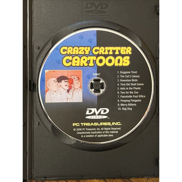 Three Stooges DVD Lot of 4 Collection Vol 1 & 2 (NEW) , Features, Cartoons - Picture 4 of 11